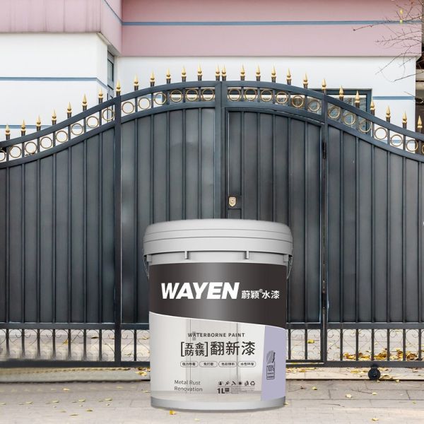 Strong Adhesion Rust-proof Eco-friendly Water-based Metal Paint for Steel Furniture Decoration