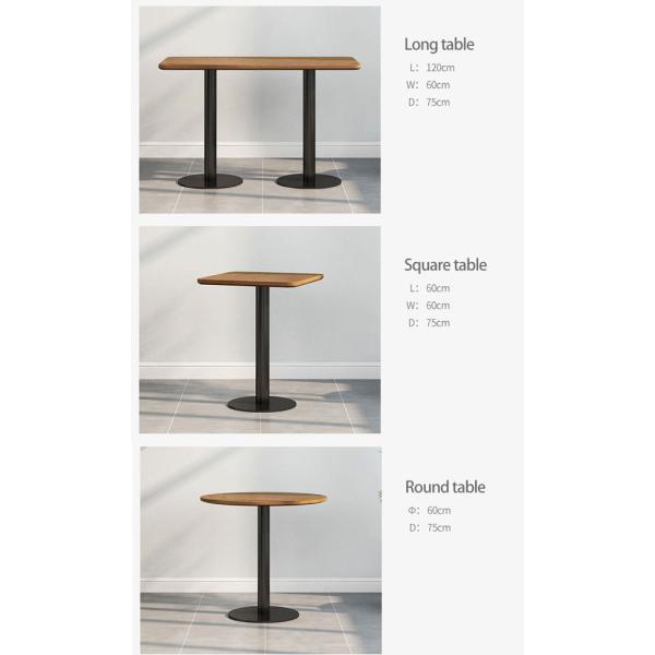 150 cm 120 tables de salle à manger de restaurant d'allocation des places de cabine de cm et cru des chaises X4 X6