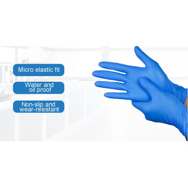 Wholesale Powder Free Nitrile Gloves Disposable NItrile Gloves Multi Colored
