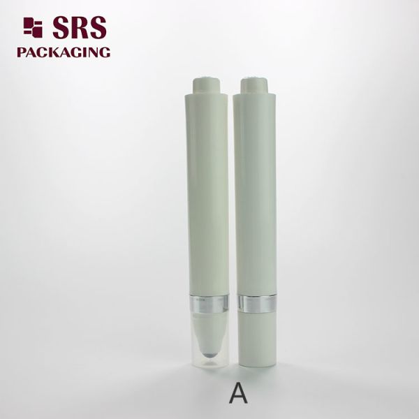 10ml 15ml Airless Eye Cream Bottle With Roller Applicator Custom Bottle PP PCR Plastic Packaging for Cosmetic