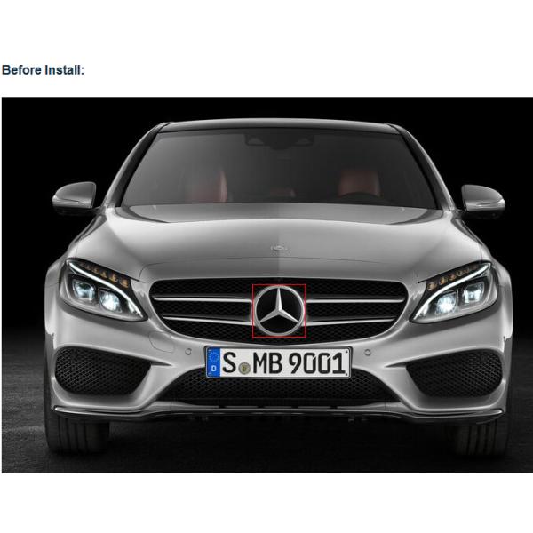 mercedes benz logo lights up C class C180L C200L C260L Front Grille logo LED Light