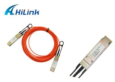 os 10M Ative Optical QSFP a QSFP cabografam o consumo ativo da baixa potência do cabo ótico de fibra multimodo