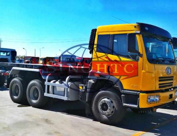 20 Tons Construction Dump Truck , Earthmoving 6x4 Driving Type Automatic Dump Truck