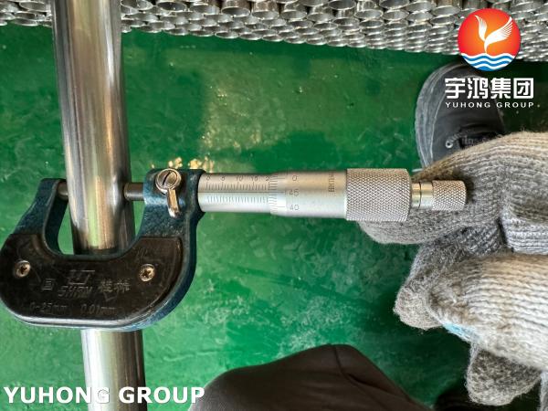 ASTM A249 TP316L Welded Tube Schedule 10S Heat Exchanger And Boiler Tubes