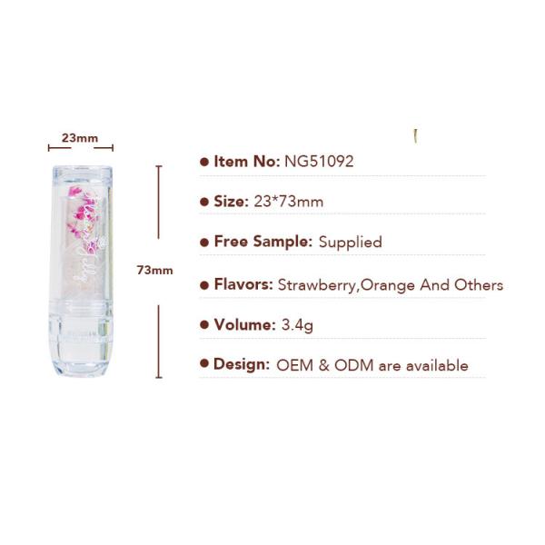 Crystal Jelly Flower Moisturizer Lip Balm