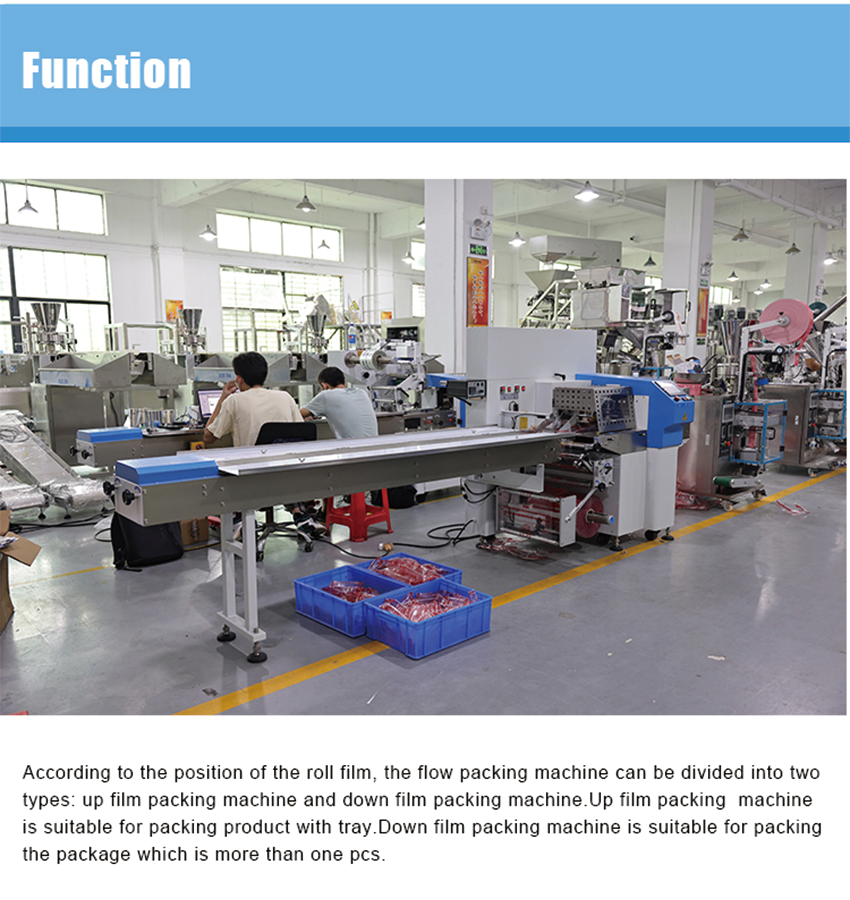 High Quality Durable Bread Baguette Croissant Bagel Pita Toast Sourdough Bread Cookie Donut Noodles Packaging Wrapper Machine