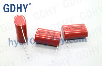 Capacitor metalizado CBB22 154j250v 0.15uf P10 do filme do polipropileno