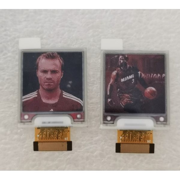 1.54Inch E Ink Display with 152x152 Pixels and Three Colors Support for Electronic Shelf Label