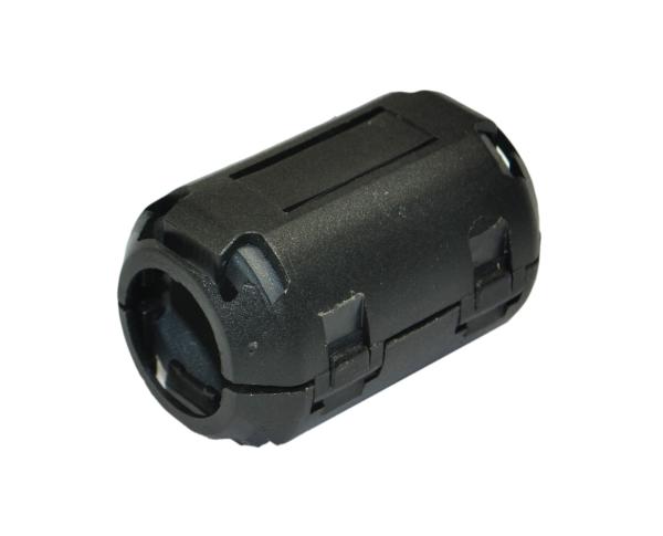 Pressão cilíndrica do núcleo rachado da ferrite em núcleos do cabo da supressão do IEM da ferrite