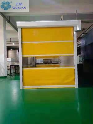                  China Suppliers PVC High Speed Doors Rapid Automatic Rolling up Doors             