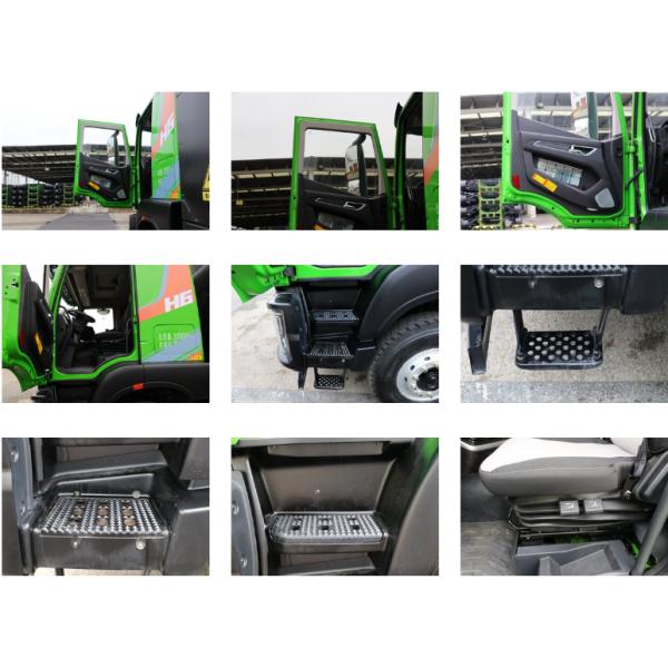 2023 SAIC Hongyan H6 Camión eléctrico con tirador EV Transporte minero Camión pesado Cámara trasera de 360 ° Tipo de conducción 8X4 chino