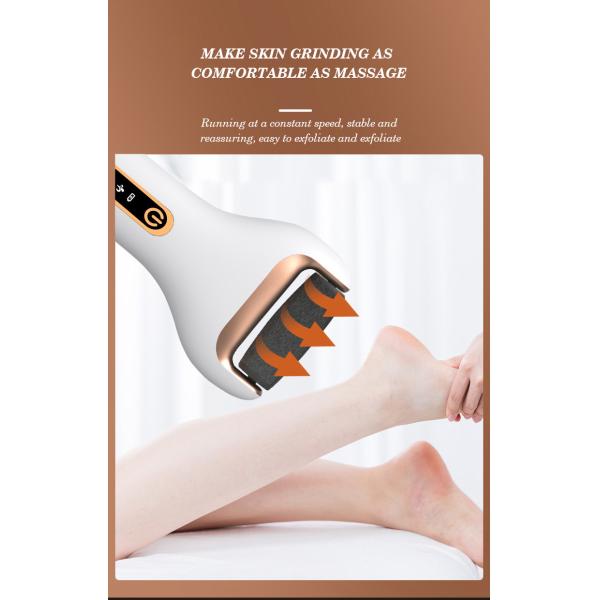 Перезаряжаемые кожа Deak извлекая перевозчика каллюса файла ноги Pedicure электрического для ног