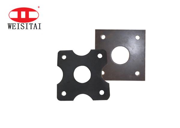Construction Metal Scaffolding Parts Galvanized Prop Base Plate