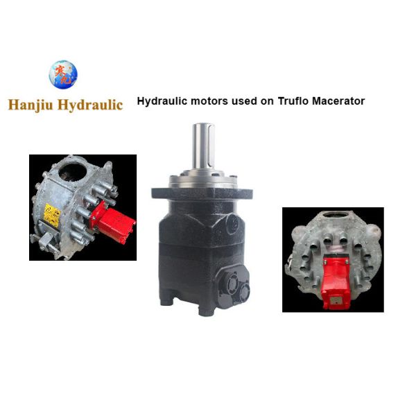 BMT200 Orbit Hydraulic Motor with 200cm³/r Displacement and 625/750 RPM for Slurry Macerator
