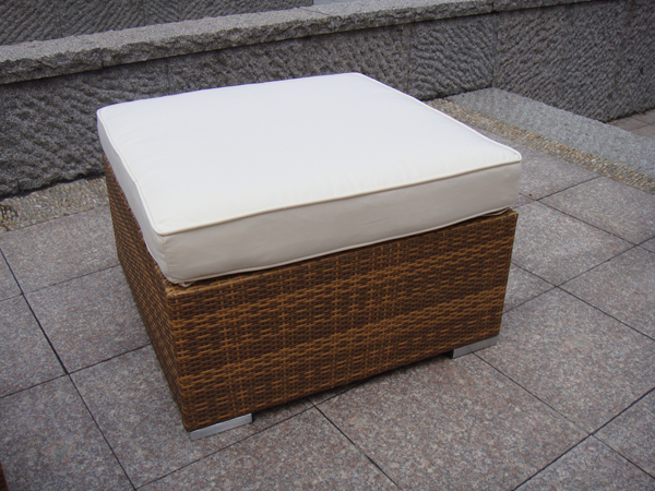 Outdoor Indoor PE Rattan Sofa With Side Sofa , Middle Sofa , Ottoman , Coffee Table