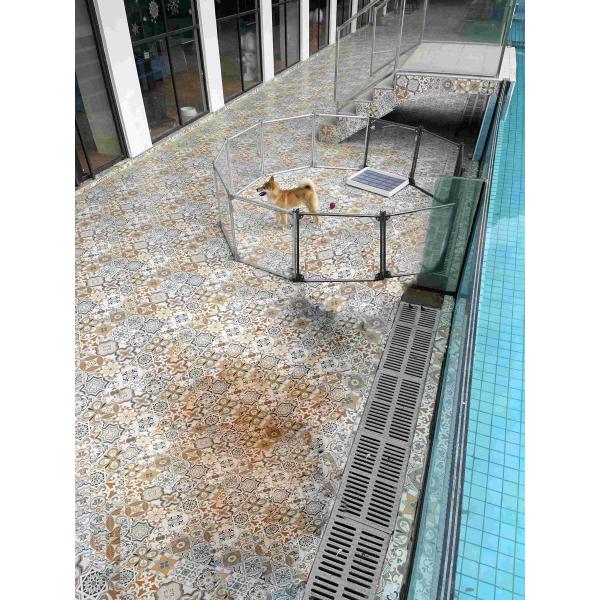 Внешние металлические портативные заборы для домашних животных для двора, бассейна и сада