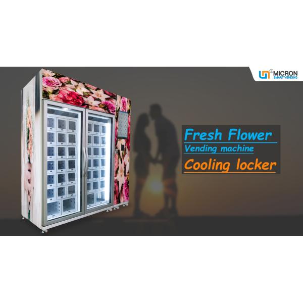 Máquina de venda automática máxima de 69 flores de controle remoto com sistema