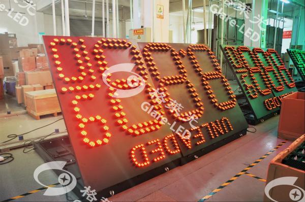 Gas Station LED Gas Changes Outdoor Waterproof Signs with Graphics Display Function