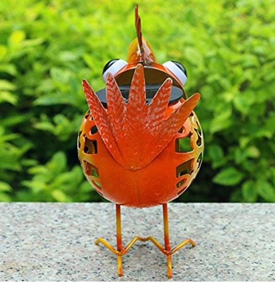 Metal Birds 7 Inch 6.2 Oz Animal Shaped Solar Garden Lights