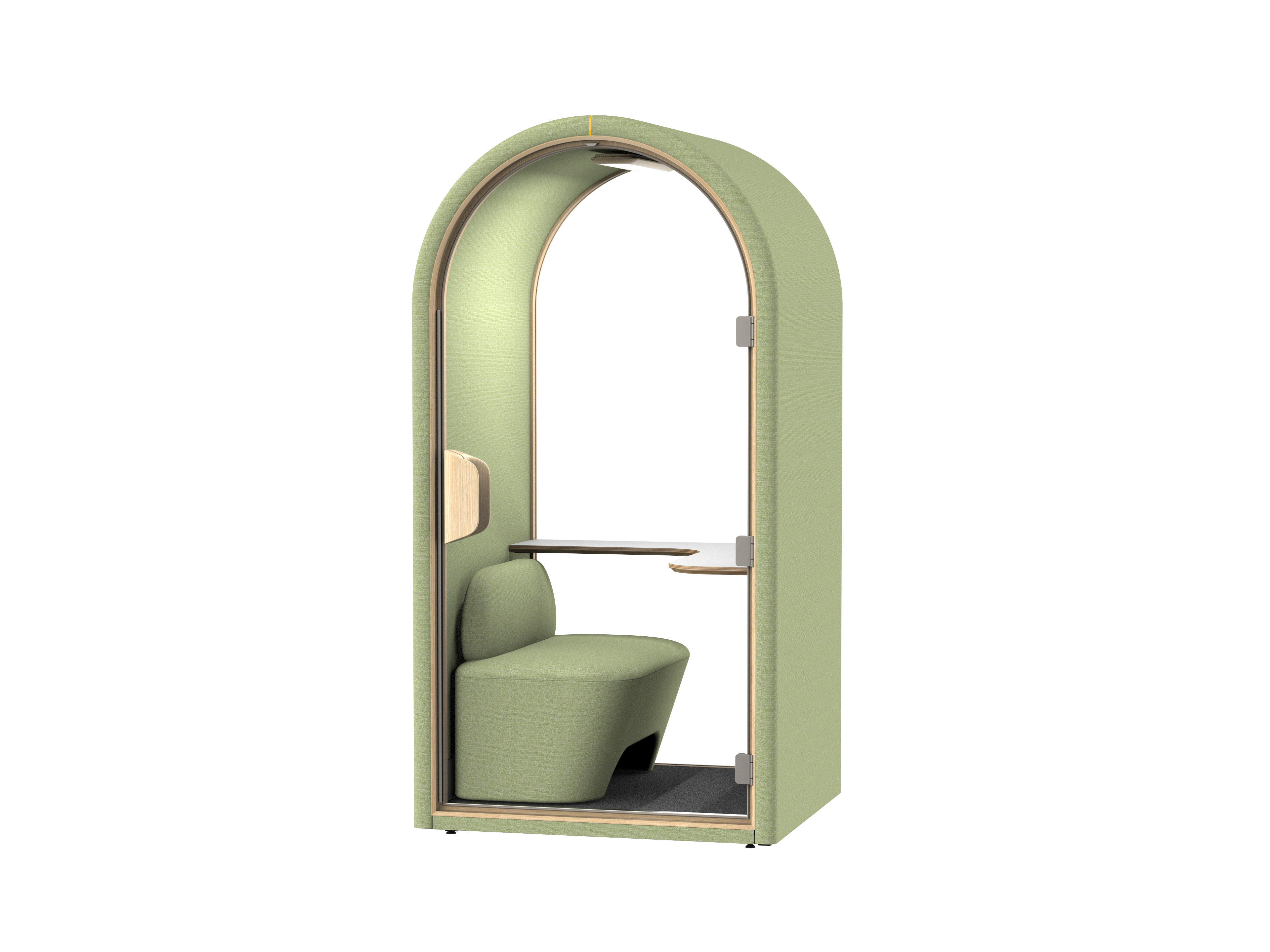 Sleek Home Pod Soundproof Pod | Ergonomic Workspace Solution for Focus & Productivity