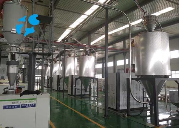 304 Stainless Steel Pet Flakes Dryer Hinged Hopper Construction CE Approved