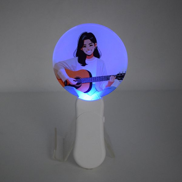 Creative Sublimation Acrylic LED Cheer Stick Blanks 7 Colors LED Cheer Stick For DIY Photo Printing