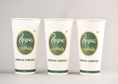 Custom Printed 600ml Coffee Disposable Paper Cups with Sleeves and Covers