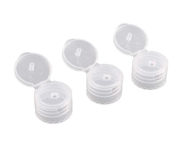 Durable White 24mm Cosmetic Bottle Caps