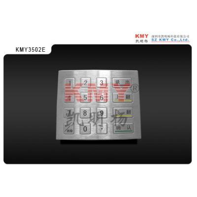 CE ROHS Check In Kiosk Industrial Keypad EPP Pin Pad 97.5×116mm