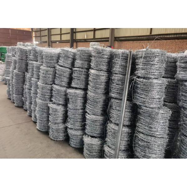15 - 200g Zinc Coated Steel Barbed Wire Rolls for Enhanced Corrosion Protection