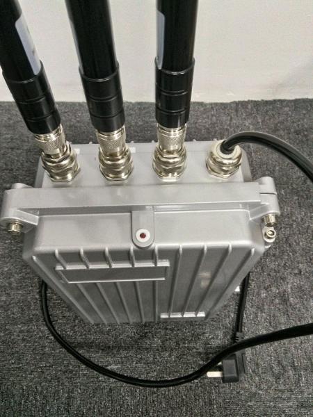 Sistema de defesa exterior impermeável EST-810G3 do zangão do UAV do contador do dispositivo do Anti-zangão do jammer do zangão