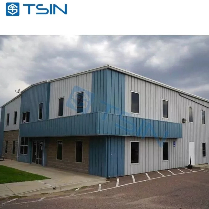 Simple Install Prefabricated Construction Building Steel Frame Structure Workshop