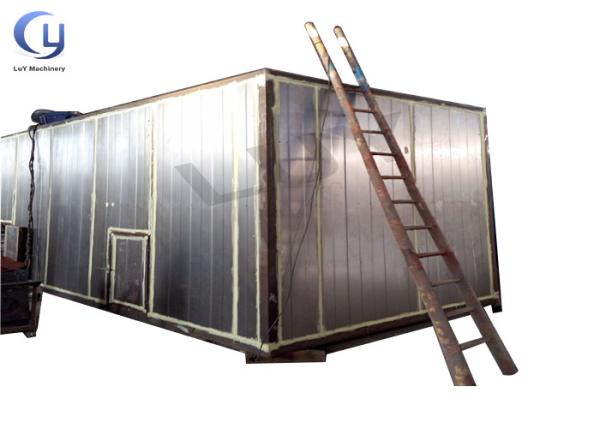 Q345R Carbon Steel Kiln Wood Drying Equipment 1.8m Manual Open Door 3 Phases