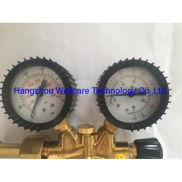 Brass Argon / CO2 MIG TIG Flow Meter Gas Regulator Gauge with Gas Hose Welding Weld
