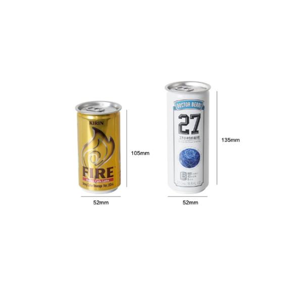 напиток еды 8.8oz упаковывая алюминиевую консервную банку кофе 250ml HD покрыл печатание