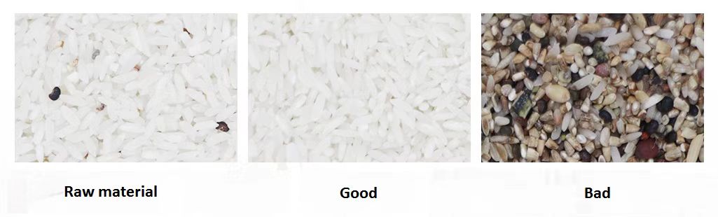 7-лотковая сортировочная машина для риса Mini Rice Color Sorter 220V