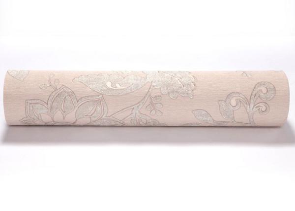 PVC Country Style Wallpaper With Strippable , Bright Floral Wallpaper For Walls