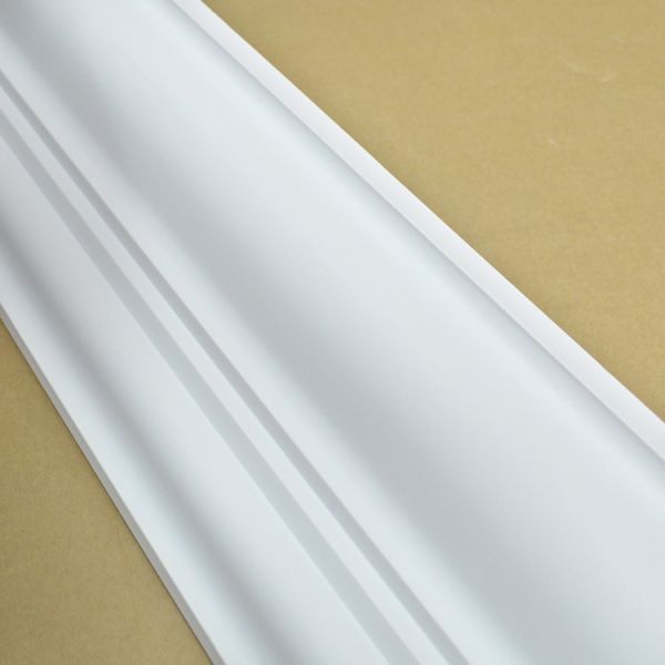 GC-83071 168mm High Quality French Style Bandable Polyurethane Plain Cornice Moulding Pu Ceiling Mouldings