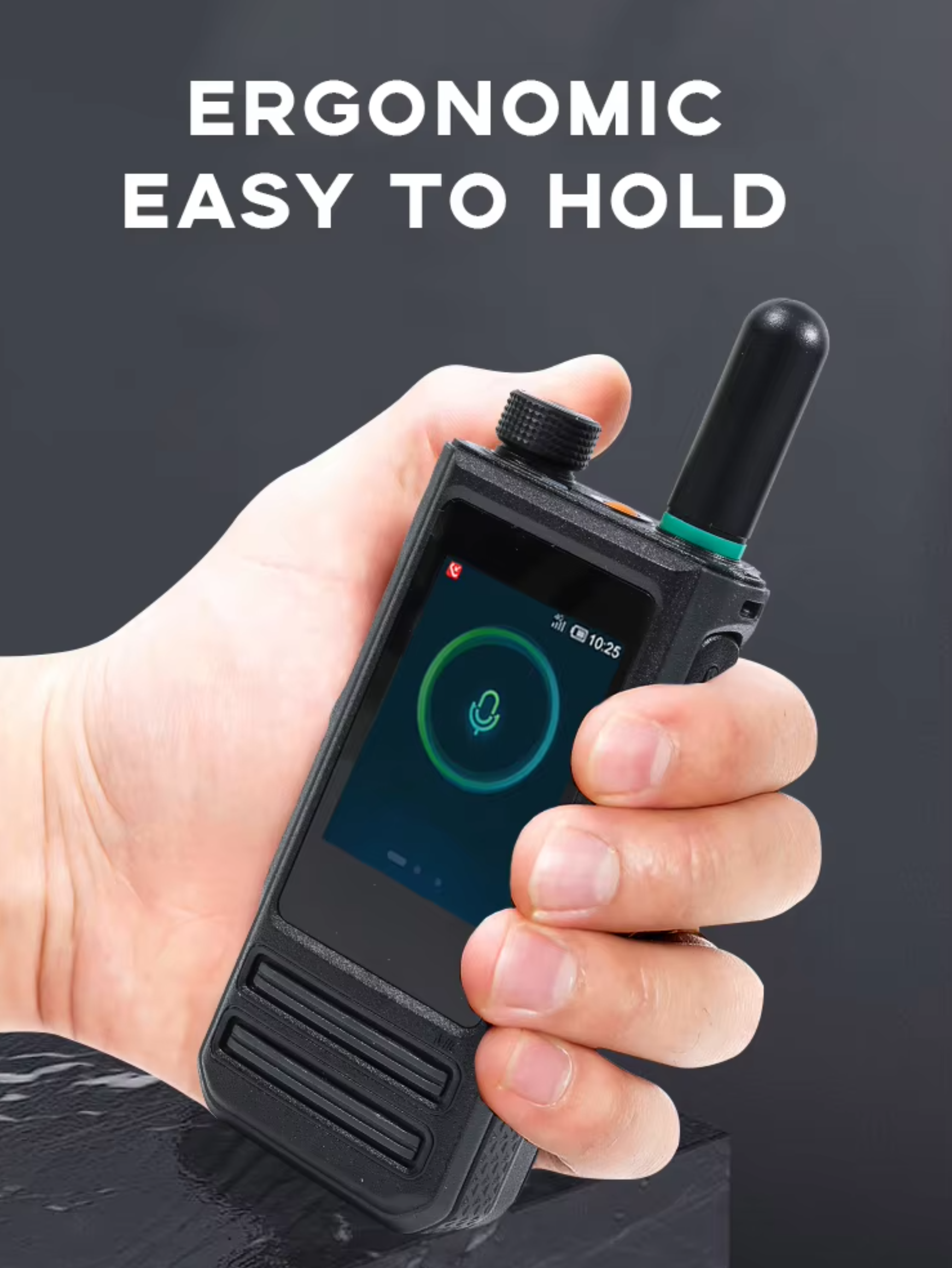 E320 4G Full Netcom Unlimited Distance Walkie Talkie with 2500-3000mAh Battery and Sim Card