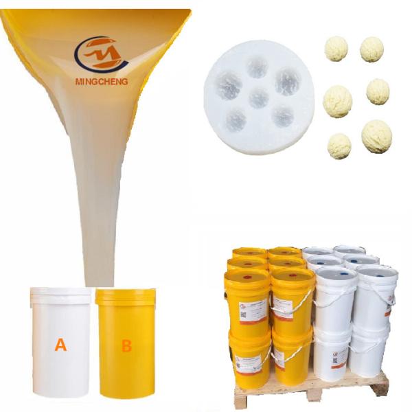 12-14 N/mm Tear Strength RTV2 Platinum Silicone Mold Rubber for Ice Cream Mold Shelf Life 12 Months