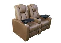 Reclinando 2 sofás do cinema de Seat com suporte de copo