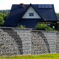 Paysage Galvanisés en pierre soudés en gabion