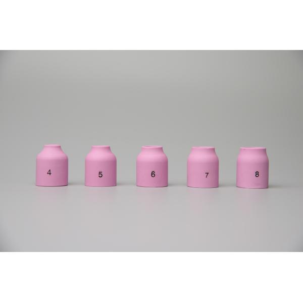 Алюминиевая 53N Серия Tig Керамический сосуд 53N58 53N59 Керамический сосуд TIG Сварный факел Для WP9/20/24/25