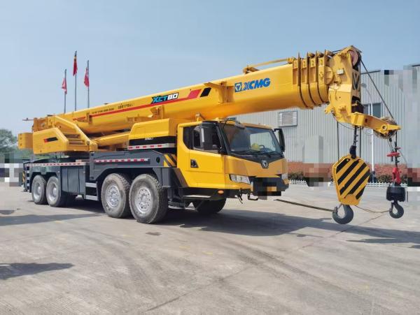Heavy Equipment 2017  XCT80L5 80ton Used Mobile Truck Crane for Sale