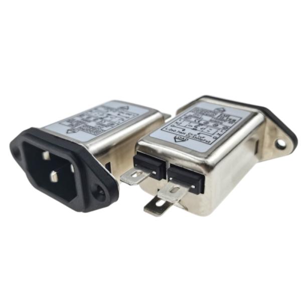 Серия DAI1 IEC Type Socket EMI однофазный фильтр мощности 1A 3A 6A 10A