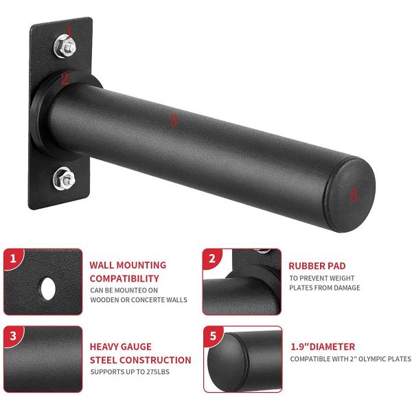 Устройства для занятий спортом Стальной Kettlebell Организатор Rack для стенной установки