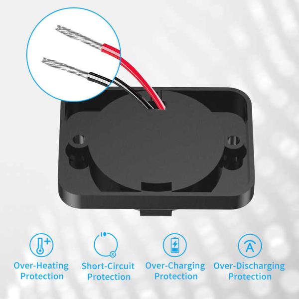 DC 12V 24V 48W Caravan Usb Charger Bus USB Charger Surface Mount