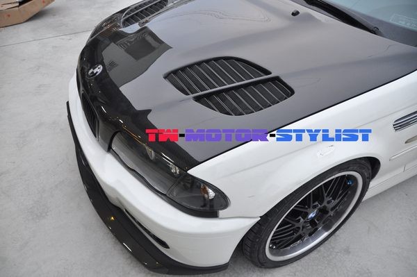 БМВ Э46 М3 Э46 98-01 доработал 4Д к ГТР полному клобуку углерода М3 2Д 4Д