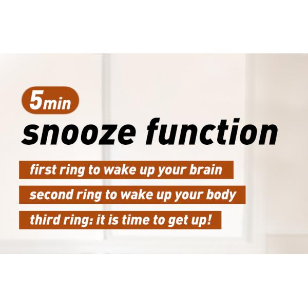 Relógio de alarme ativado por voz para o trem de sono infantil