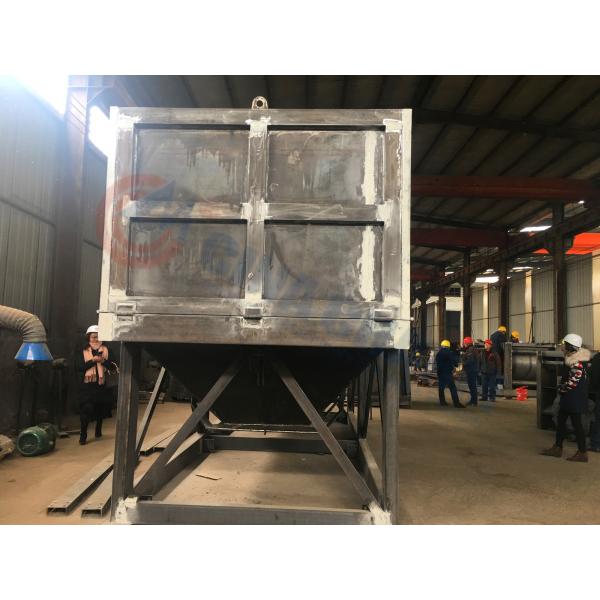 High Reliable Horizontal Cement Storage Silo For Dry Mortar Production Line